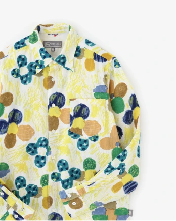 高島縮 20/20 シャツ