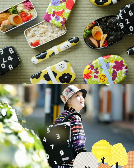 SOU・SOU le coq sportif “チャリンチャリン　ラクガキ” SOU・SOU le coq sportif “チャリンチャリン ラクガキ”