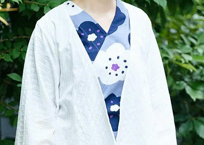 Takashima Chijimi 拉出领 Jiban 6/4 长度