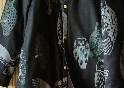 ストレッチフラノ ノーカラー パディングコート