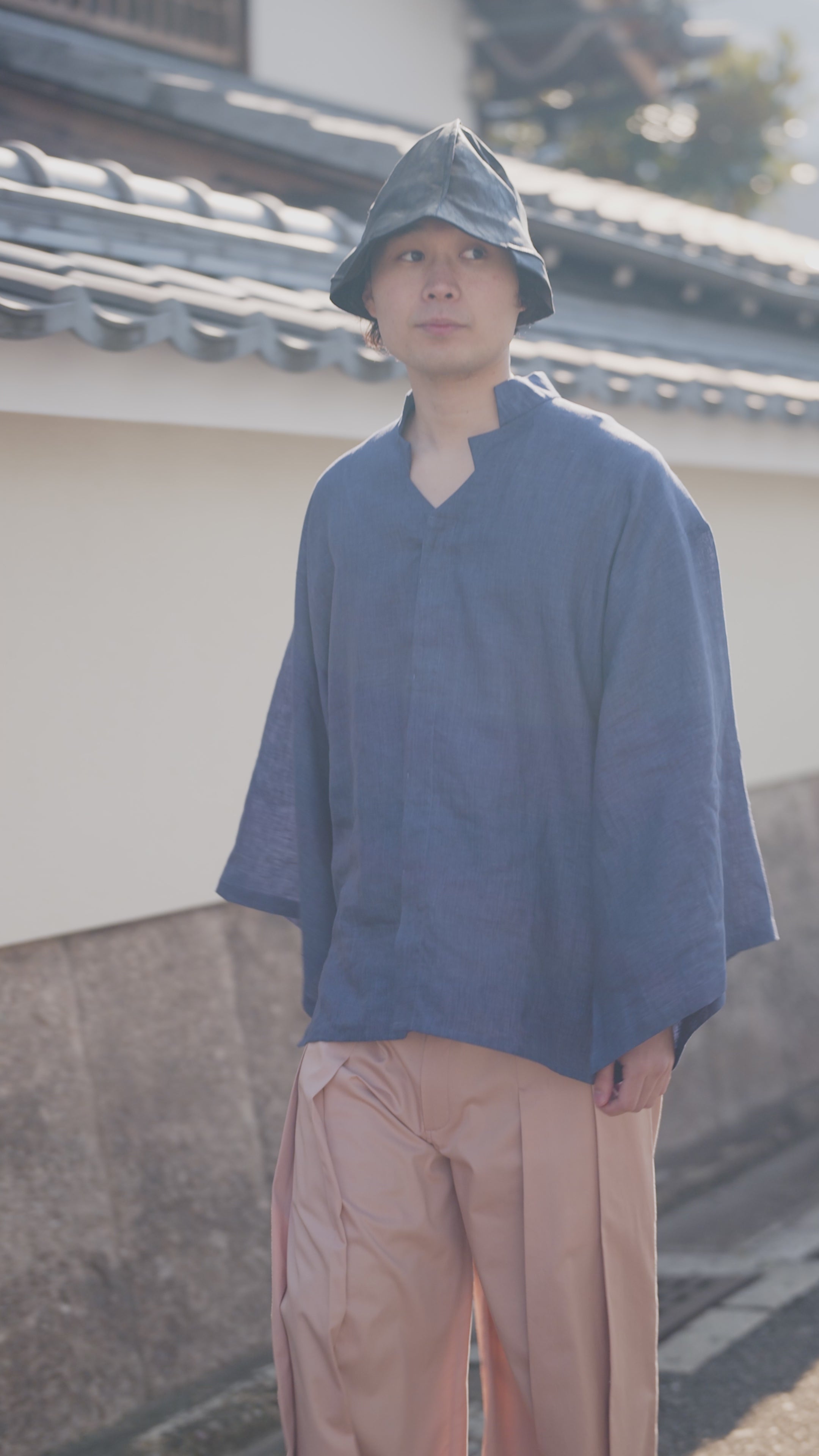 麻 信秀草衣（しんしゅうそうい） 上（うえ）／濡羽色（ぬればいろ）2
