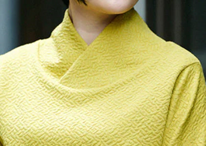 和服領上衣 白息