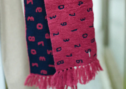 SOU・SOU×MOONBAT Knitted Collar Scarf