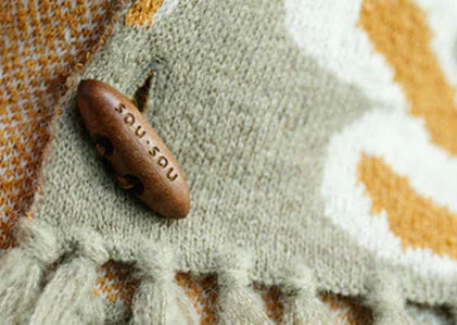 SOU・SOU×MOONBAT Knitted Collar Scarf