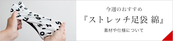 棉質圖案 彈性足袋襪／五十音歌 ※防滑襪底