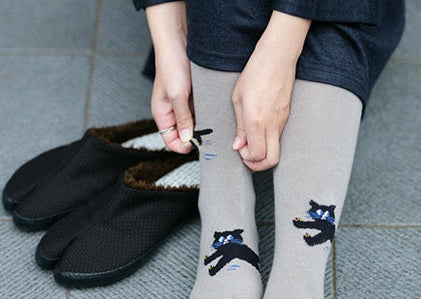 タイツ足袋（柄）