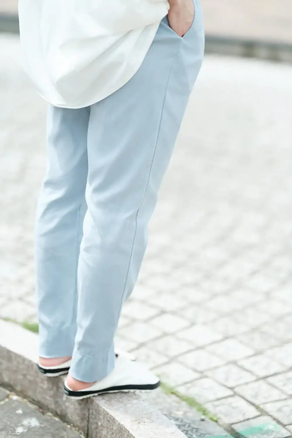타카시마치지미 40/40 레깅스 팬츠/ Light Celadon (Ususeiji)