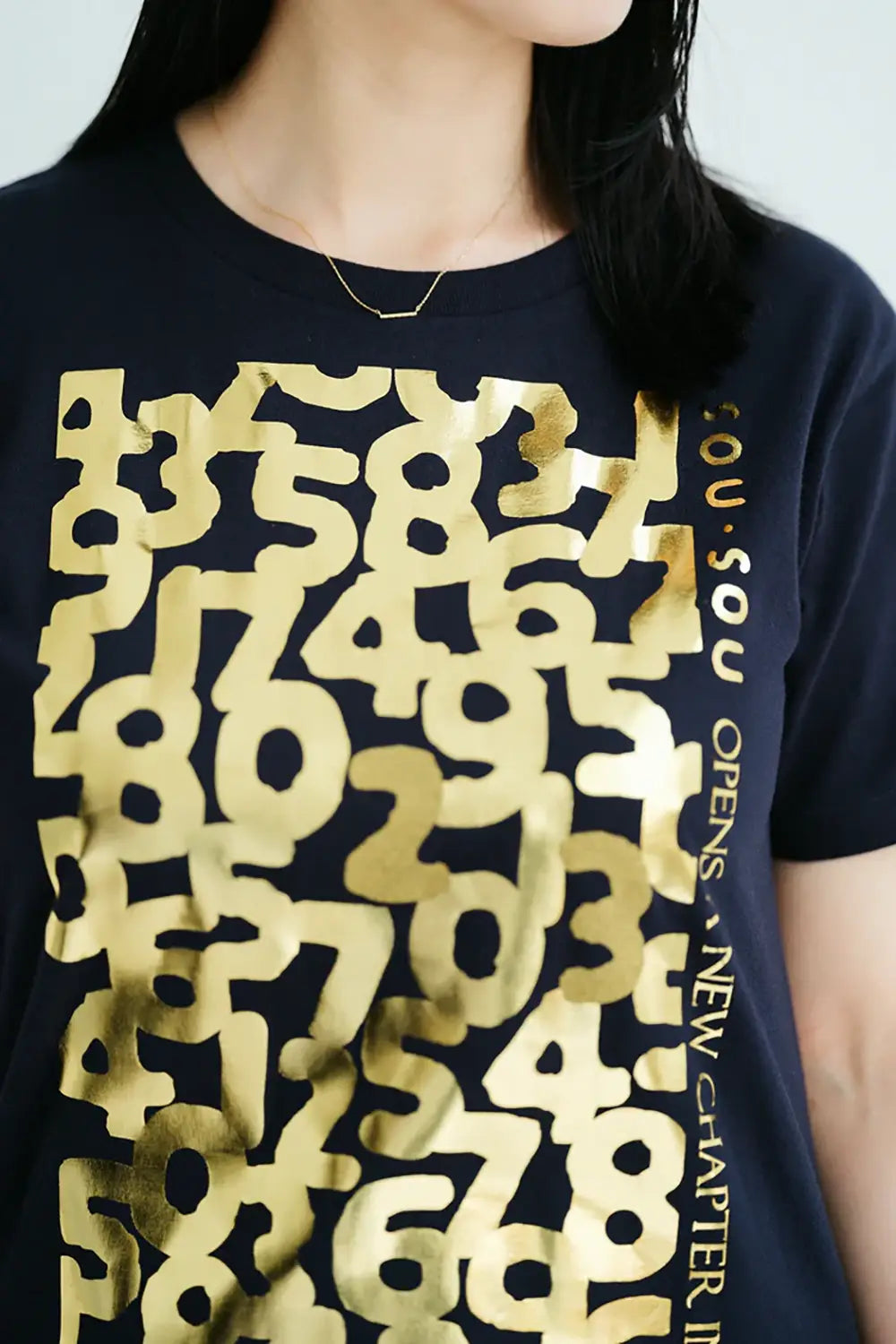 23주년 기념 반팔T셔츠[5.0]／네이비 