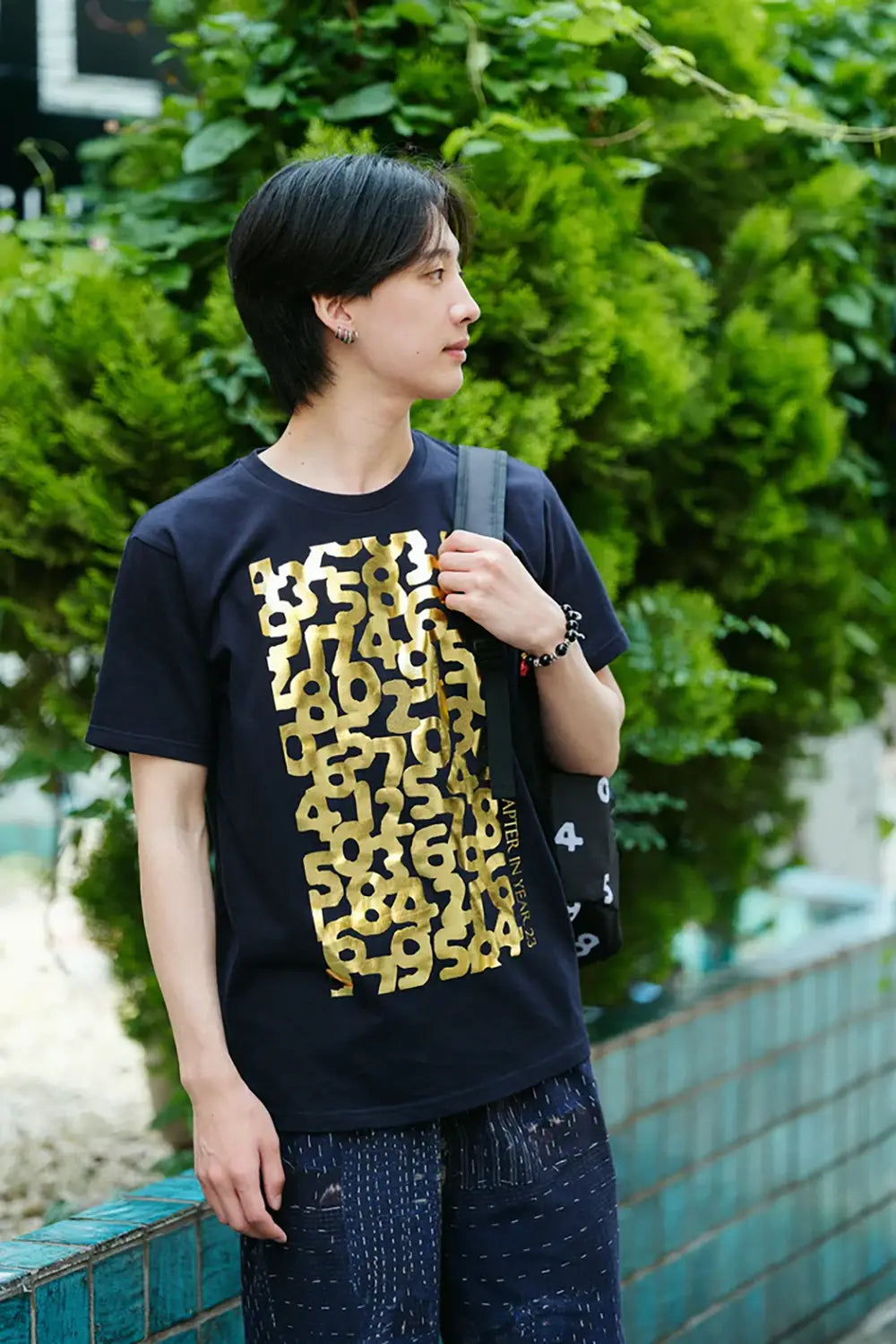 【7月7日頃発送予定】23rd Anniversary 半袖Tシャツ[5.0]／ネイビー