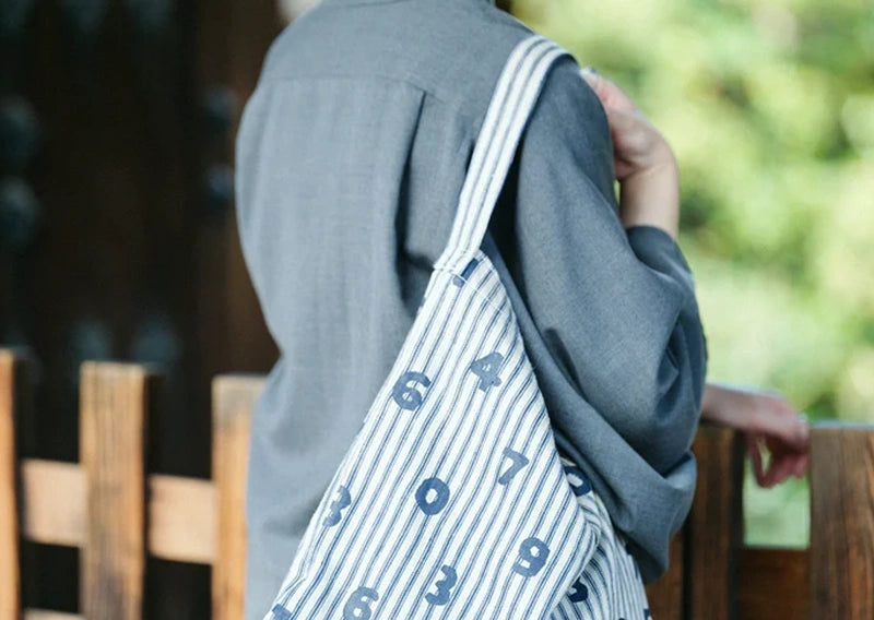 【Vorbestellung】 Sugisaya-gewebte Hanf-Tasche 
