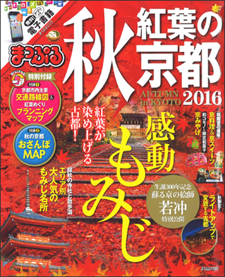 秋紅葉の京都2016表紙（テカリ抜き）
